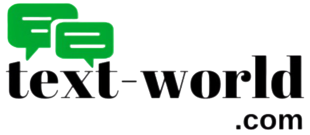 Text World Logo